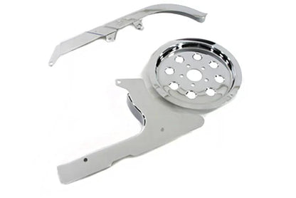 V-Twin Chrome Belt Guard Kit for Harley Davidson FXST (1990-1999) by V-Twin