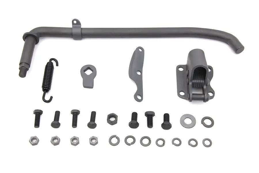 Wyatt Gatling Part 78067 Replica Parkerized Jiffy Kickstand Assembly Kit for Harley Davidson EL Models by Wyatt Gatling