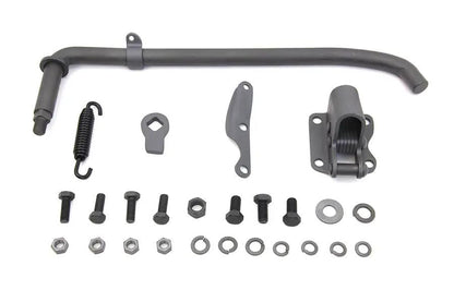 Wyatt Gatling Part 78067 Replica Parkerized Jiffy Kickstand Assembly Kit for Harley Davidson EL Models by Wyatt Gatling