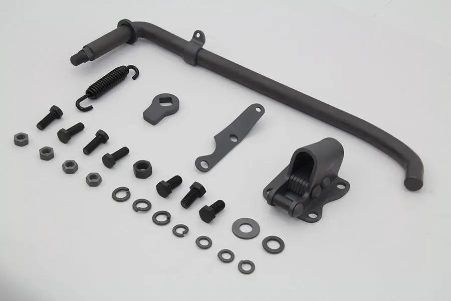 Wyatt Gatling Part 78067 Replica Parkerized Jiffy Kickstand Assembly Kit for Harley Davidson EL Models by Wyatt Gatling