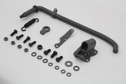 Wyatt Gatling Part 78067 Replica Parkerized Jiffy Kickstand Assembly Kit for Harley Davidson EL Models by Wyatt Gatling