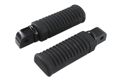 Wyatt Gatling M8 Passenger Footpeg Set Black for Harley Davidson FXST and FLST Models by Wyatt Gatling