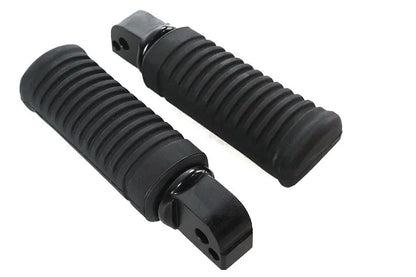Wyatt Gatling M8 Passenger Footpeg Set Black for Harley Davidson FXST and FLST Models by Wyatt Gatling