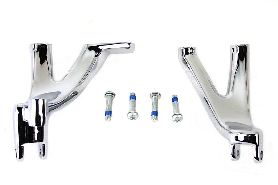 OE Standard Forward Control Mount Kit Chrome for Harley Davidson Models by OE
