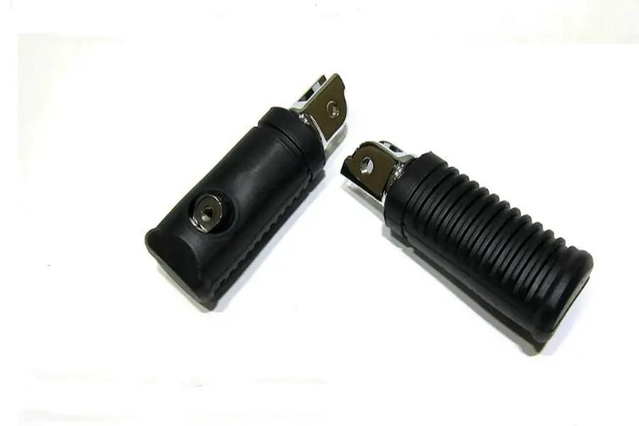 Wyatt Gatling M8 Driver Footpeg Set Chrome for Harley Davidson Models by Wyatt Gatling