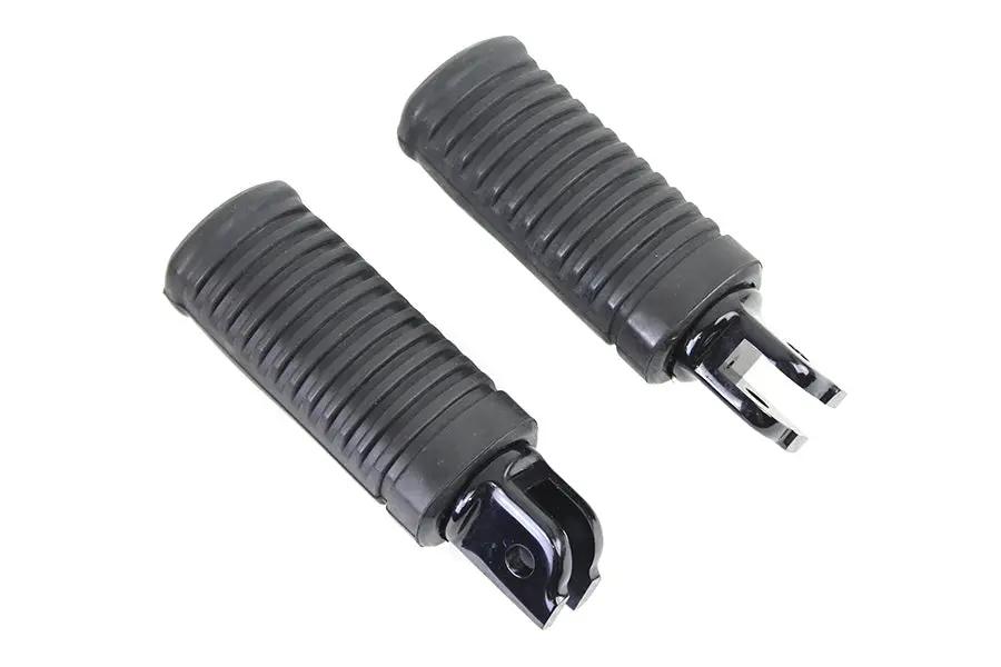 Wyatt Gatling M8 Driver Footpeg Set in Black for Harley Davidson Models by Wyatt Gatling