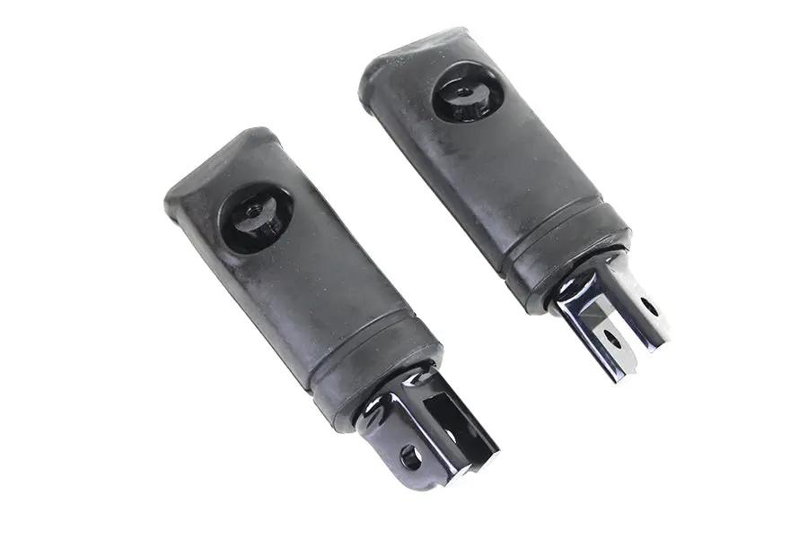 Wyatt Gatling M8 Driver Footpeg Set in Black for Harley Davidson Models by Wyatt Gatling