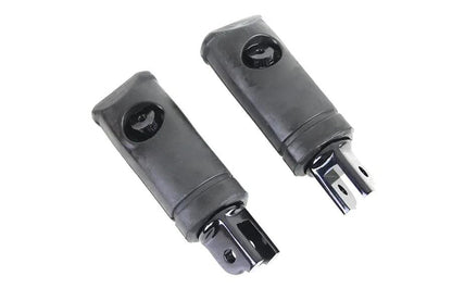 Wyatt Gatling M8 Driver Footpeg Set in Black for Harley Davidson Models by Wyatt Gatling