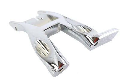 V-Twin M8 Left Bracket Footboard Mount Chrome for Harley Davidson FLHC Models by V-Twin