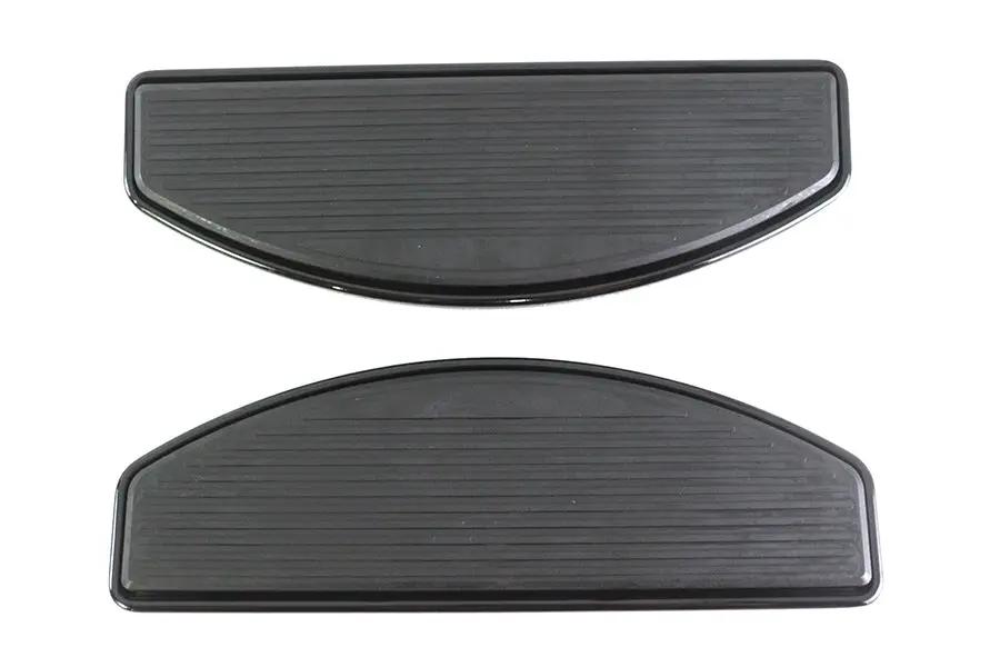 V-Twin M8 Footboard Kit Black for Harley Davidson FLHC and FLHCS Models by V-Twin