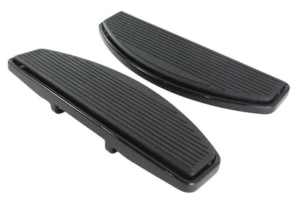 V-Twin M8 Footboard Kit Black for Harley Davidson FLHC and FLHCS Models by V-Twin