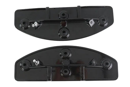 V-Twin M8 Footboard Kit Black for Harley Davidson FLHC and FLHCS Models by V-Twin