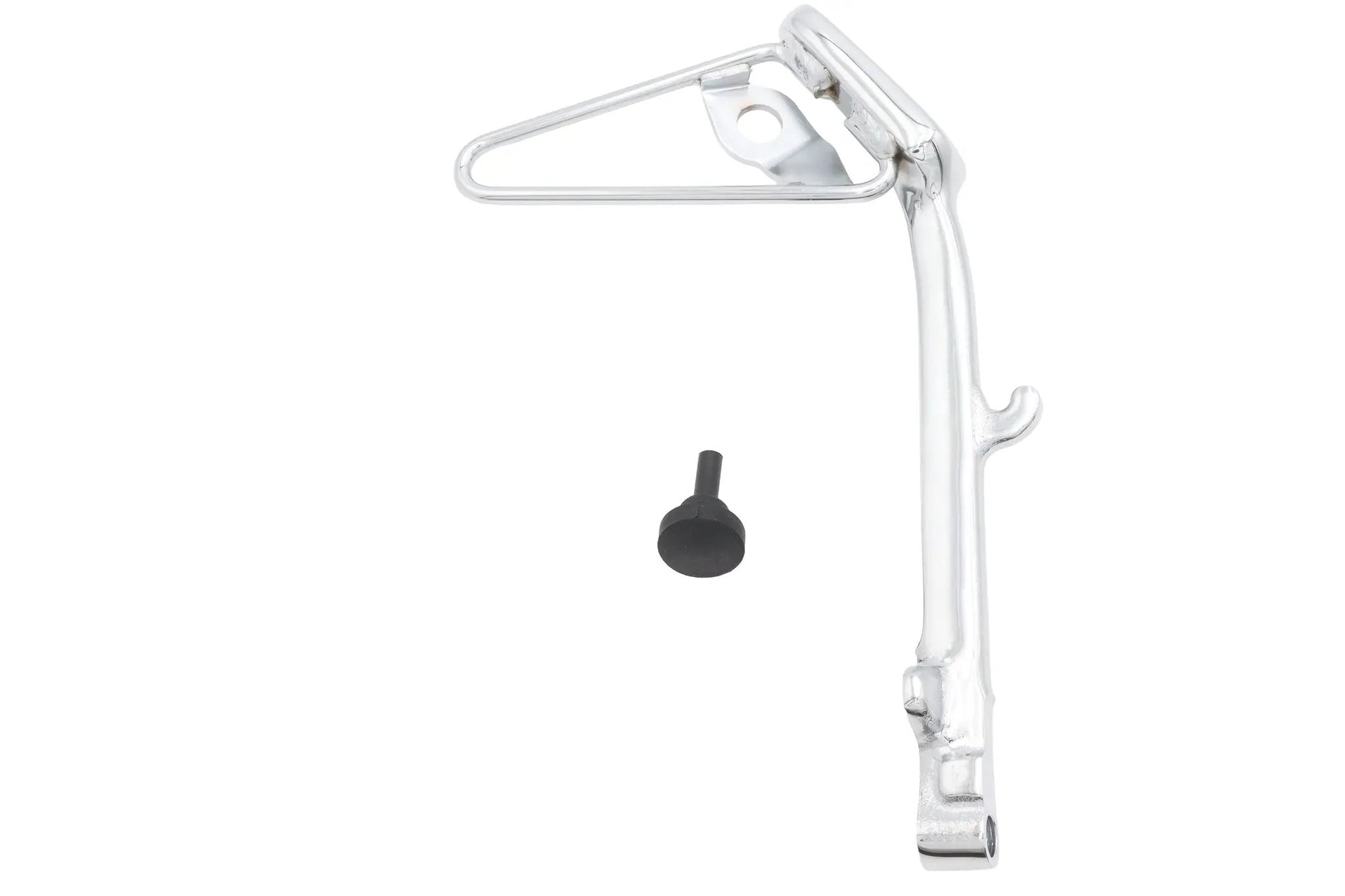 V-Twin M8 Kickstand Chrome with 1 Inch Over Stock for Harley Davidson FXLR and FLDE Models by V-Twin