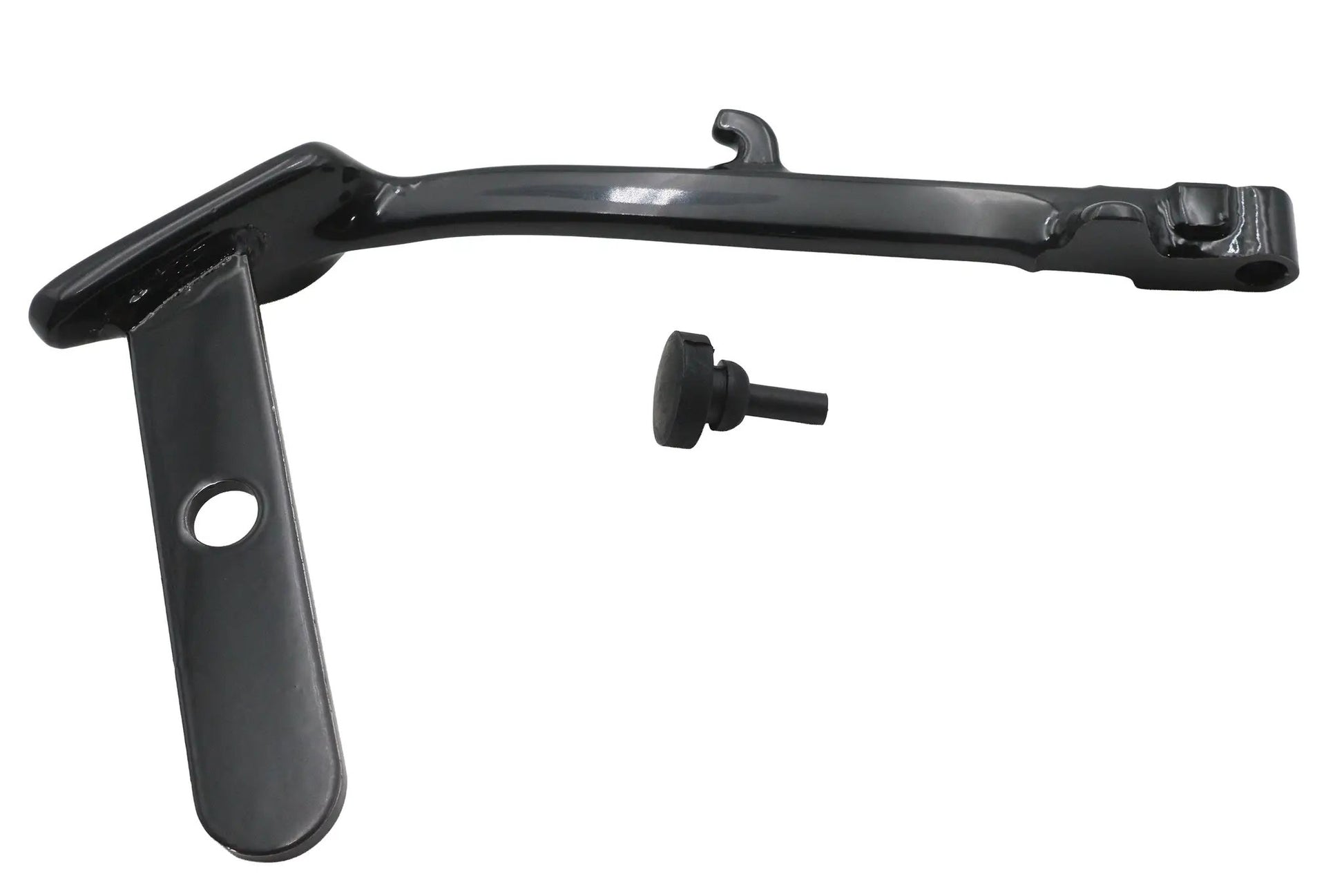 V-Twin M8 Kickstand Black - 1 Inch Under Stock for Harley Davidson Motorcycles by V-Twin