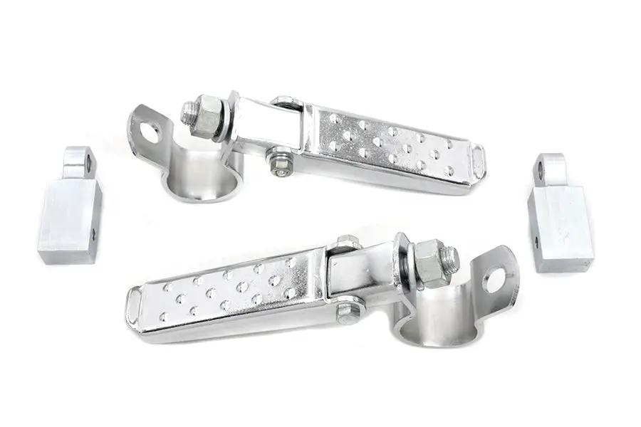 V-Twin Steel Dimpled Footpeg Kit for Harley Davidson FX Models (Part 27-0272) by V-Twin