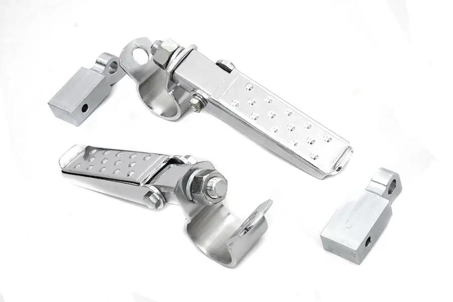 V-Twin Steel Dimpled Footpeg Kit for Harley Davidson FX Models (Part 27-0272) by V-Twin