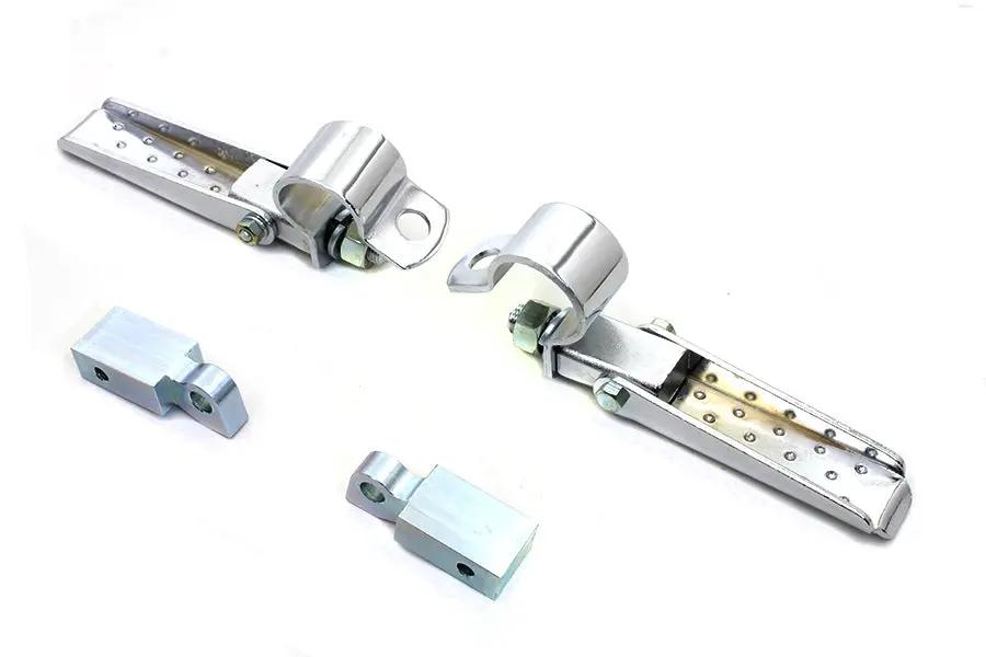 V-Twin Steel Dimpled Footpeg Kit for Harley Davidson FX Models (Part 27-0272) by V-Twin