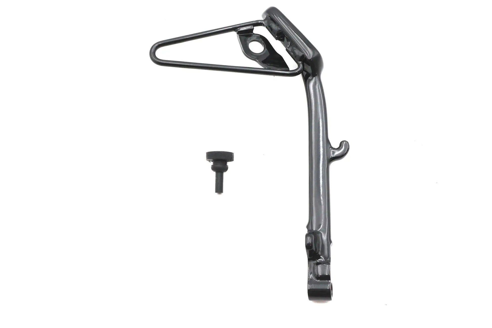 V-Twin M8 Kickstand with Black Rubber Bumper Stop for Harley Davidson Models by V-Twin