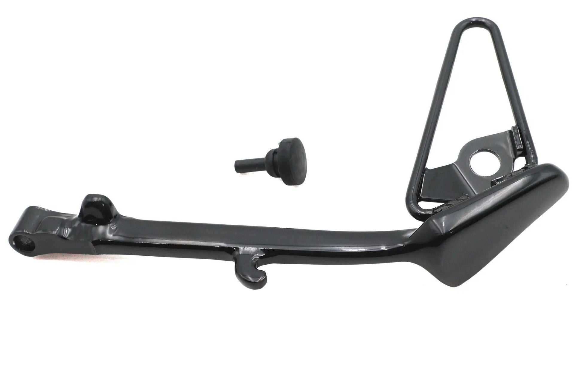 V-Twin M8 Kickstand with Black Rubber Bumper Stop for Harley Davidson Models by V-Twin