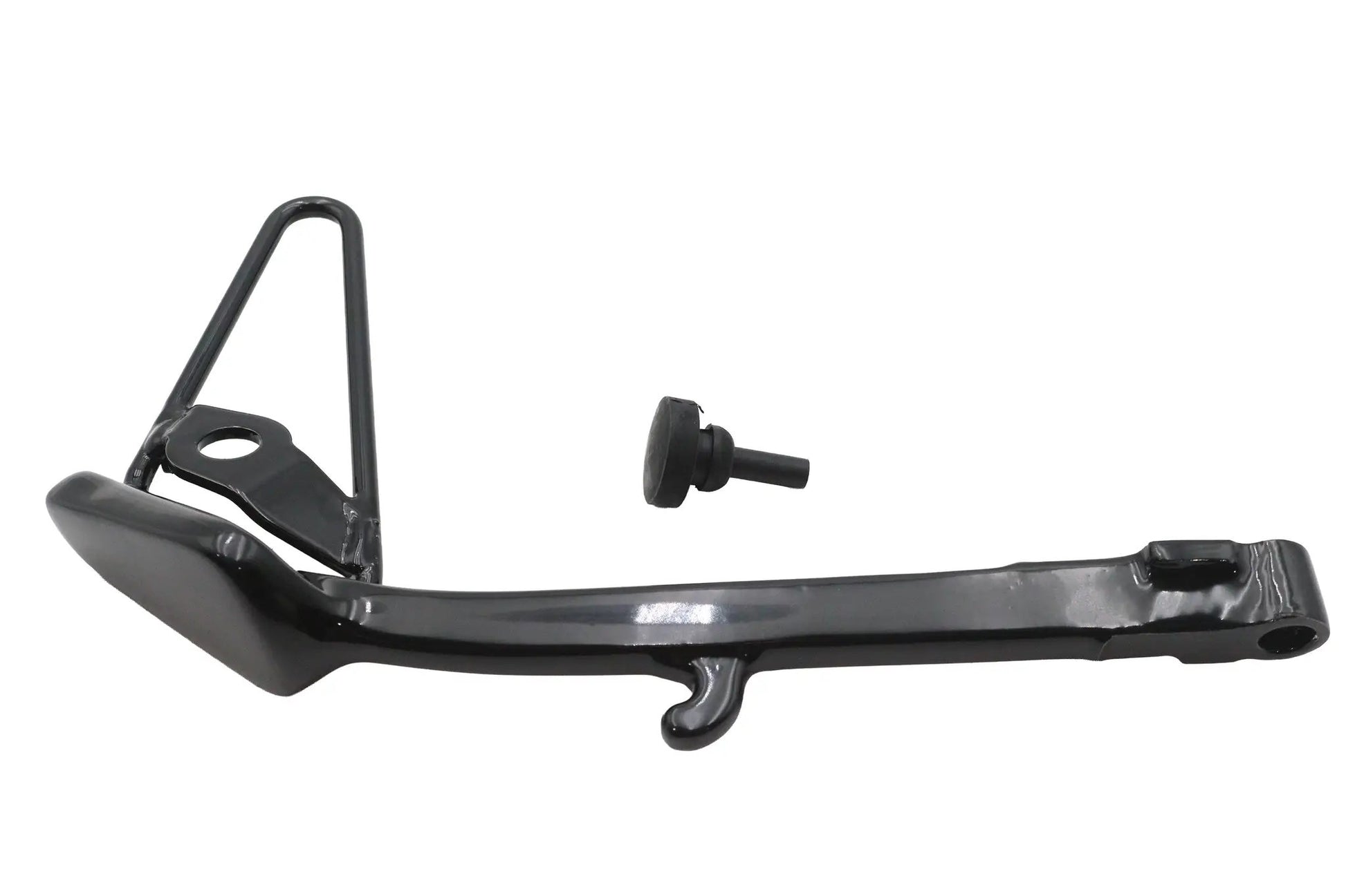 V-Twin M8 Kickstand with Black Rubber Bumper Stop for Harley Davidson Models by V-Twin