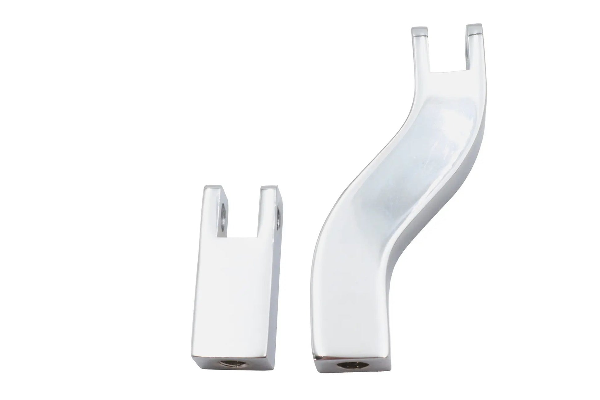 V-Twin Rear Passenger Footpeg Mount Set Chrome for Harley Davidson FX Models by V-Twin