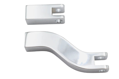 V-Twin Rear Passenger Footpeg Mount Set Chrome for Harley Davidson FX Models by V-Twin