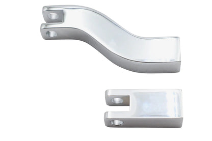 V-Twin Rear Passenger Footpeg Mount Set Chrome for Harley Davidson FX Models by V-Twin