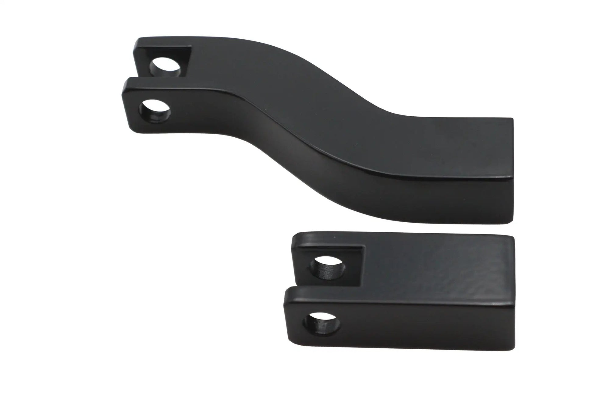V-Twin Rear Passenger Footpeg Mount Set Black for Harley Davidson FXDWG and FXD Models by V-Twin