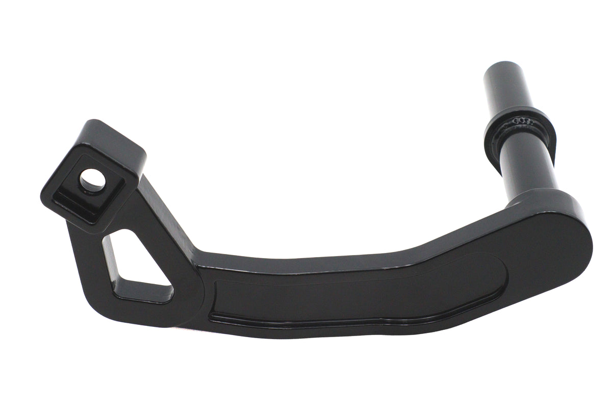 V-Twin 64208B Rear Passenger Footpeg Support Bracket, Black