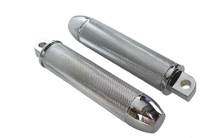 Wyatt Gatling Bullet Style 357 Magnum Footpeg Set for Harley Davidson FXST Models by Wyatt Gatling