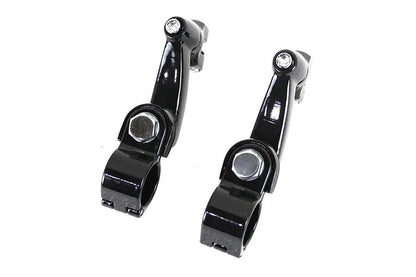 V-Twin Highway Bar Footpeg Mount Set for All Male Footpegs – Adjustable up to 180 Degrees by V-Twin