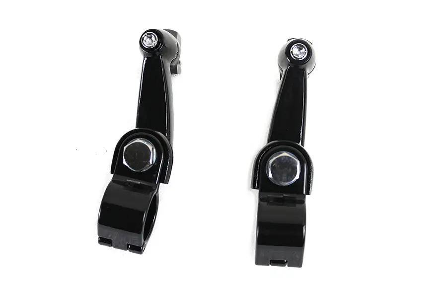 V-Twin Highway Bar Footpeg Mount Set for All Male Footpegs – Adjustable up to 180 Degrees by V-Twin