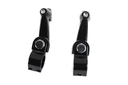 V-Twin Highway Bar Footpeg Mount Set for All Male Footpegs – Adjustable up to 180 Degrees by V-Twin