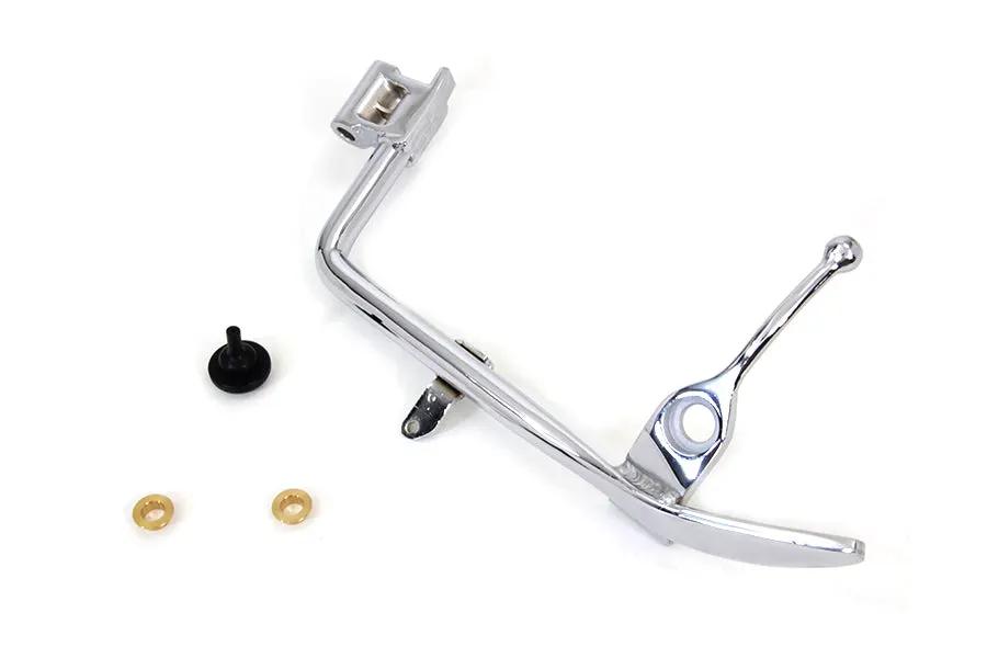 Wyatt Gatling Jiffy Kickstand Leg Chrome for Harley Davidson FLST (Part #77673) by Wyatt Gatling