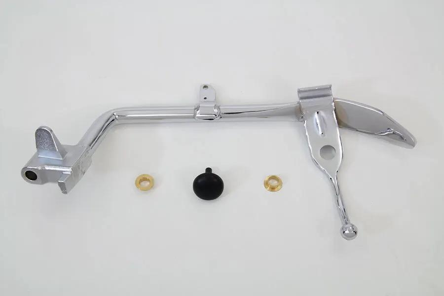 Wyatt Gatling Jiffy Kickstand Leg Chrome for Harley Davidson FLST (Part #77673) by Wyatt Gatling