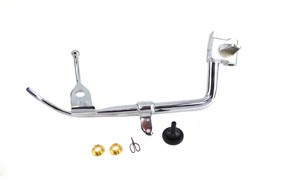 Wyatt Gatling Jiffy Kickstand Leg Chrome for Harley Davidson FLST (2007-2016) by Wyatt Gatling