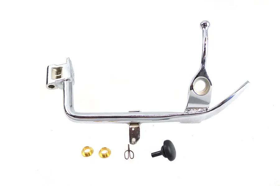 Wyatt Gatling Jiffy Kickstand Leg Chrome for Harley Davidson FLST (2007-2016) by Wyatt Gatling