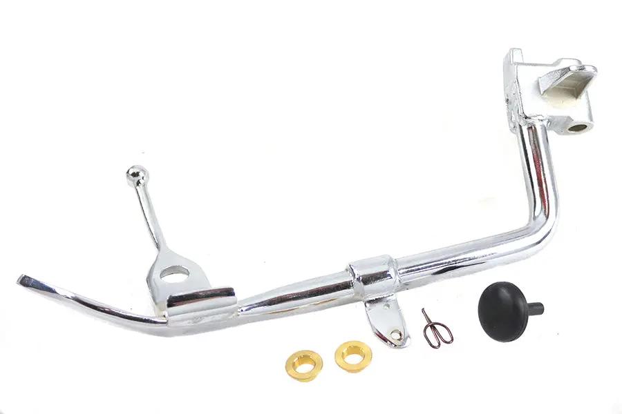 Wyatt Gatling Jiffy Kickstand Leg Chrome for Harley Davidson FLST (2007-2016) by Wyatt Gatling