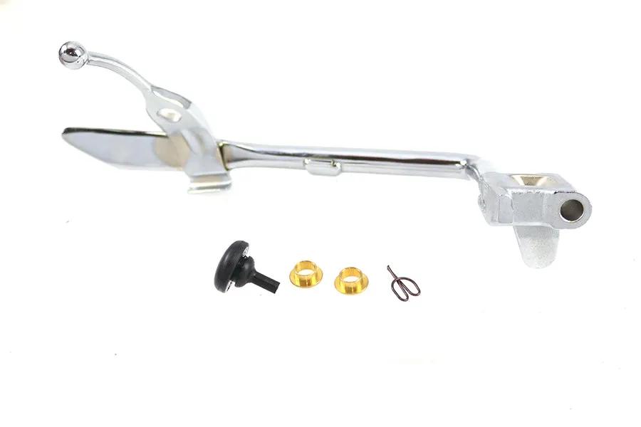 Wyatt Gatling Jiffy Kickstand Leg Chrome for Harley Davidson FLST (2007-2016) by Wyatt Gatling