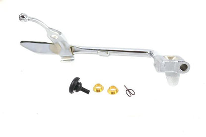 Wyatt Gatling Jiffy Kickstand Leg Chrome for Harley Davidson FLST (2007-2016) by Wyatt Gatling