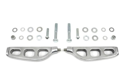 Wyatt Gatling Billet Footpeg Set with Hardware - Compatible with VT #27-0063 Clevis End by Wyatt Gatling