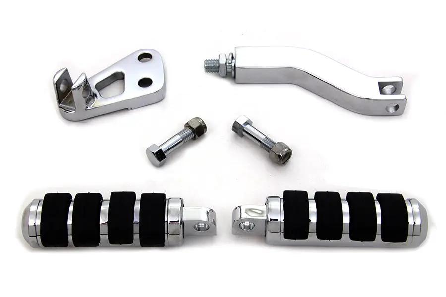 V-Twin Cats Paw Passenger Footpeg Kit for Harley Davidson FXD (1994-2003) by V-Twin