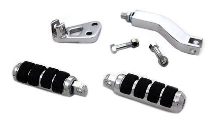 V-Twin Cats Paw Passenger Footpeg Kit for Harley Davidson FXD (1994-2003) by V-Twin