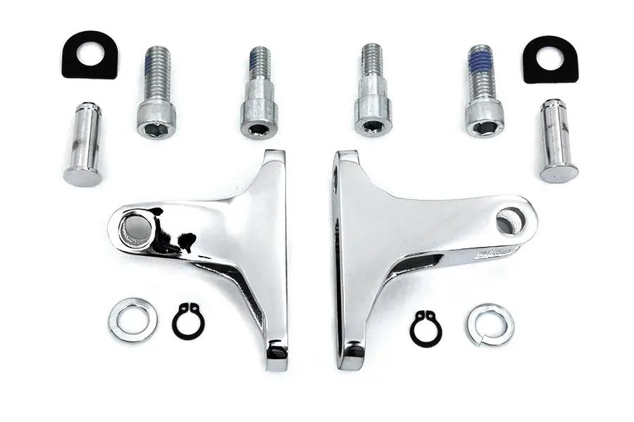 Wyatt Gatling Part 77825 Rear Passenger Mini Footboard Mount Kit for Harley Davidson FLT by Wyatt Gatling