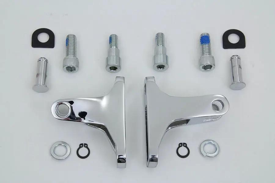 Wyatt Gatling Part 77825 Rear Passenger Mini Footboard Mount Kit for Harley Davidson FLT by Wyatt Gatling