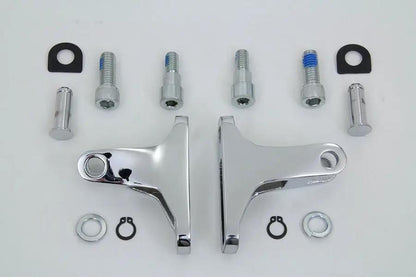 Wyatt Gatling Part 77825 Rear Passenger Mini Footboard Mount Kit for Harley Davidson FLT by Wyatt Gatling