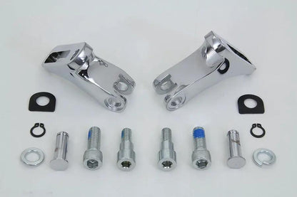 Wyatt Gatling Part 77825 Rear Passenger Mini Footboard Mount Kit for Harley Davidson FLT by Wyatt Gatling
