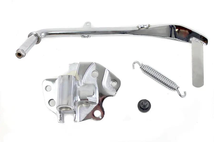 V-Twin M8 Kickstand Assembly Chrome for Harley Davidson FLT Models by V-Twin