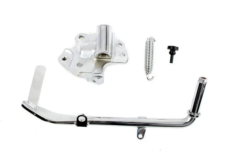 V-Twin M8 Kickstand Assembly Chrome for Harley Davidson FLT Models by V-Twin