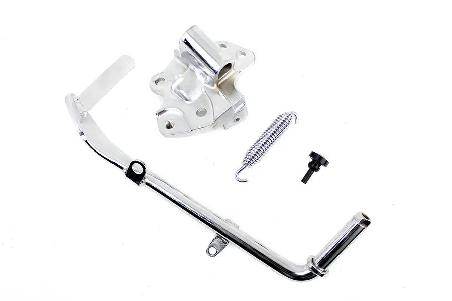 V-Twin M8 Kickstand Assembly Chrome for Harley Davidson FLT Models by V-Twin